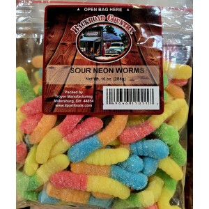 Sour Neon Worm