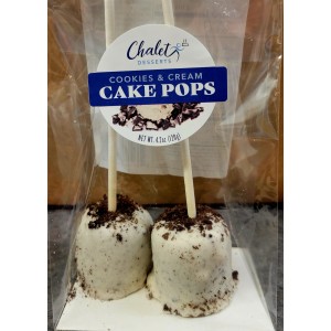 Chalet Cake Pop Cookies & Cream