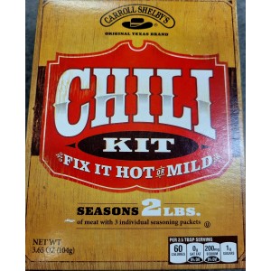 Chili Kit Fit It Hot or Mild 2lbs