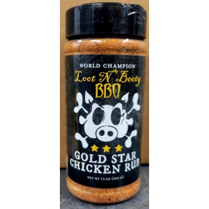 Loot N Booty Gold Star Chicken Rub