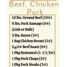 BEEF CHICKEN PORK Bundle BEEF CHICKEN PORK Bundle