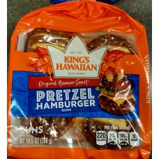 Pretzel Hamburger Bun