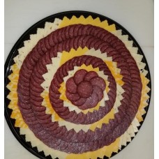 16" Summer Sausage & Cheese Party Tray