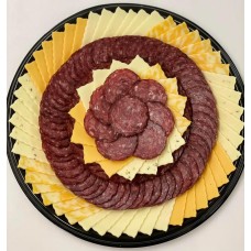 12" Summer Sausage & Cheese Party Tray
